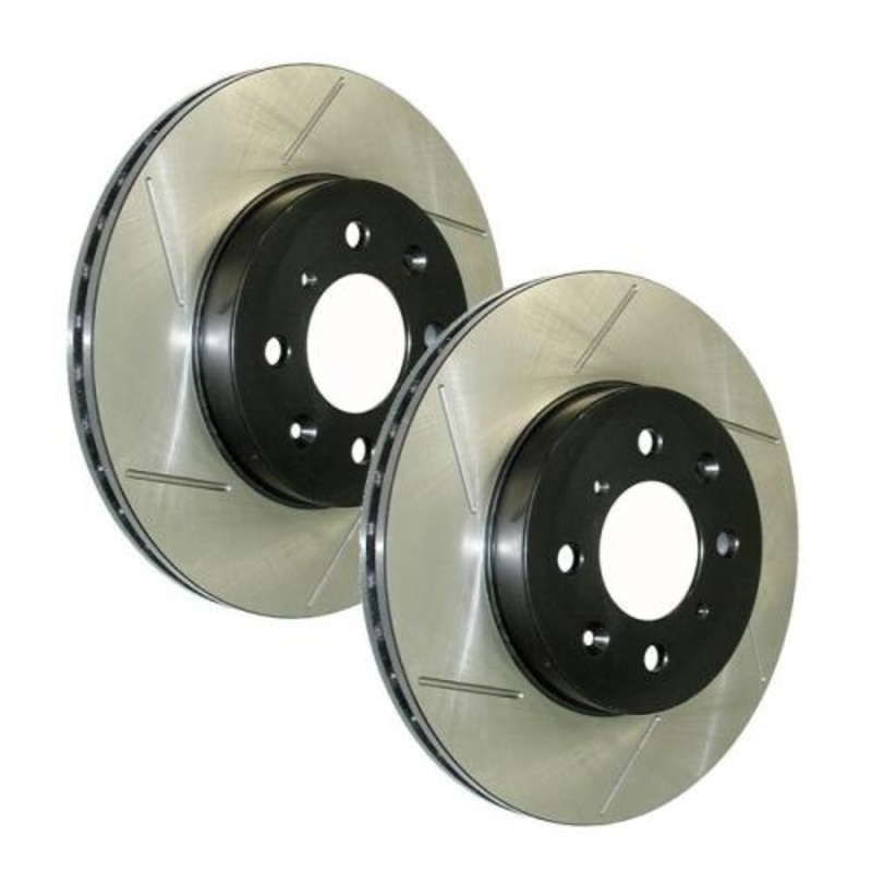 StopTech 12 VW Golf R 4 Wheel Slotted Sport Brake Kit