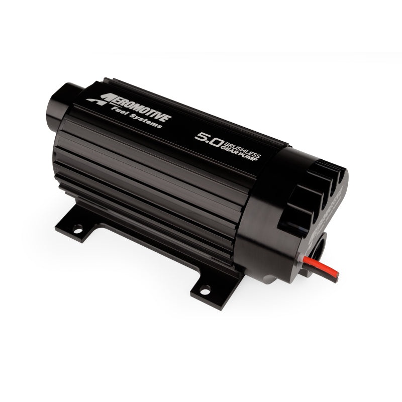 Aeromotive 5.0 Brushless Spur Gear External Fuel Pump – In-Line – 5gpm