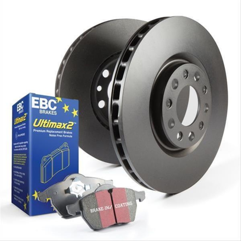 EBC Brakes Front Stage 1 Brake Upgrade Package | 2008-2015 Mitsubishi Evo X (S1KF1777)