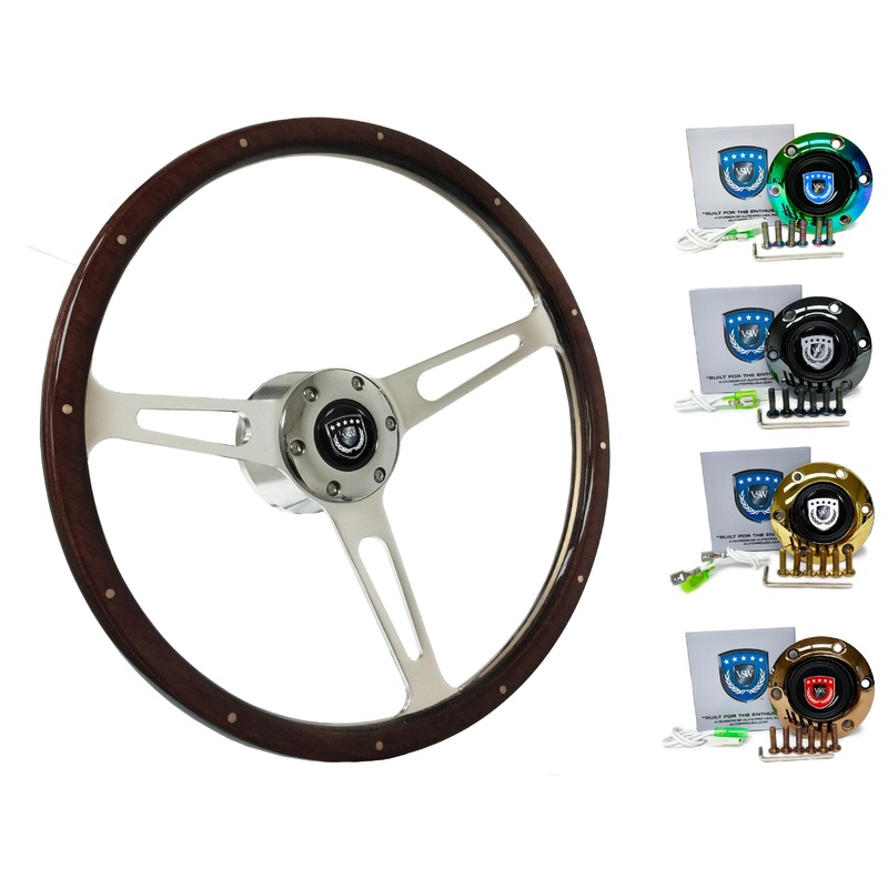 Nissan S15 Steering Wheel Kit | Deluxe Espresso Wood | ST3553A