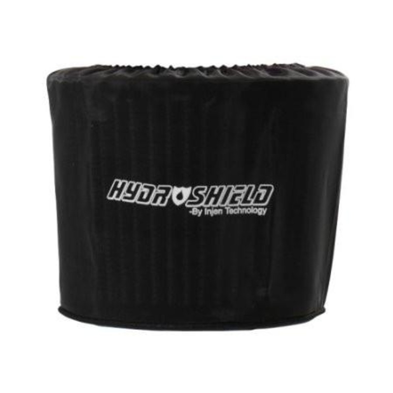 Universal Black Oval Water Repellant Pre-Filter 8.5″x9″ Base / 7″ Tall / 4″x8″ Top by Injen (X-1039BLK)
