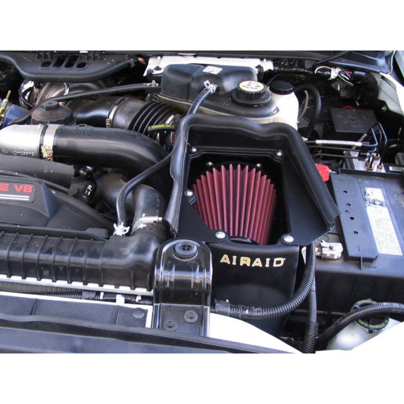 Airaid 03-07 Ford Power Stroke 6.0L Diesel MXP Intake System w/o Tube (Oiled / Red Media)