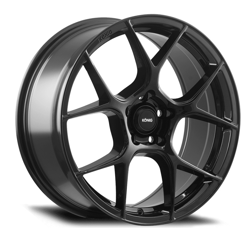 Konig Diverge 17X8 5X114.3 ET42 Gloss Black