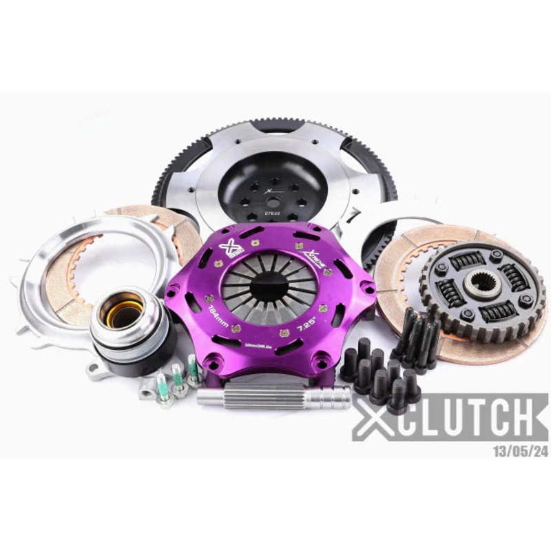 XClutch 7.25in Twin Sprung Ceramic Clutch Kit | 2023+ Toyota GR Corolla Morizo (XKTY18628-2B)