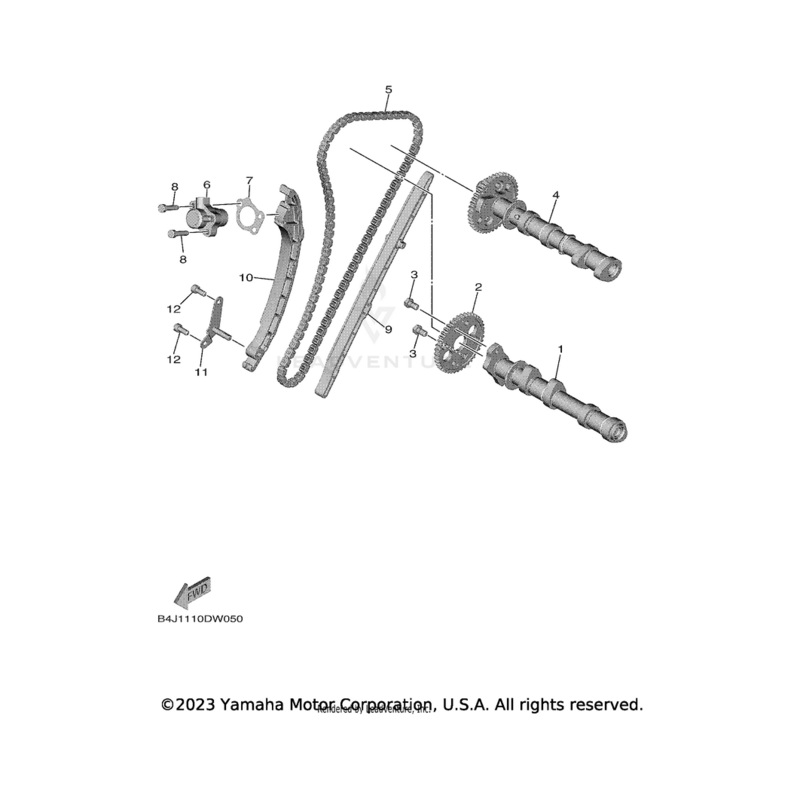 Sprocket, Cam Chain by Yamaha