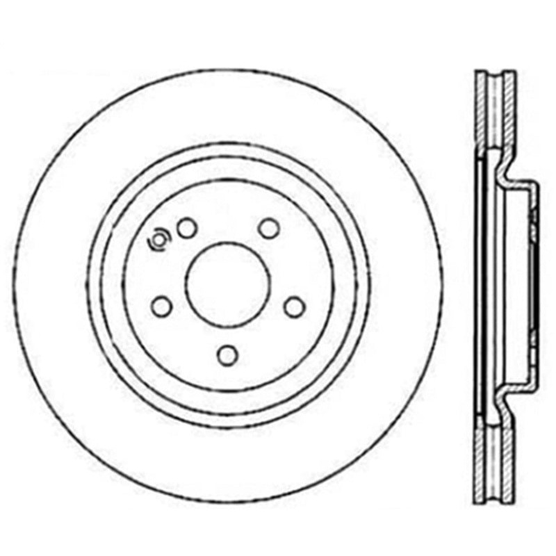 Stoptech Premium High Carbon CRYO-STOP Brake Rotor