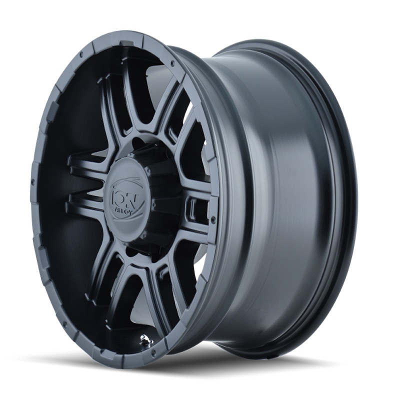 ION Type 179 18×9 / 8×165.1 BP / 12mm Offset / 130.8mm Hub Matte Black Wheel