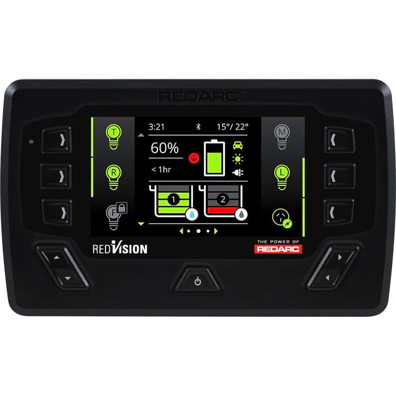 REDARC Remote Control Unit – 4.3In Display TVMS Packed