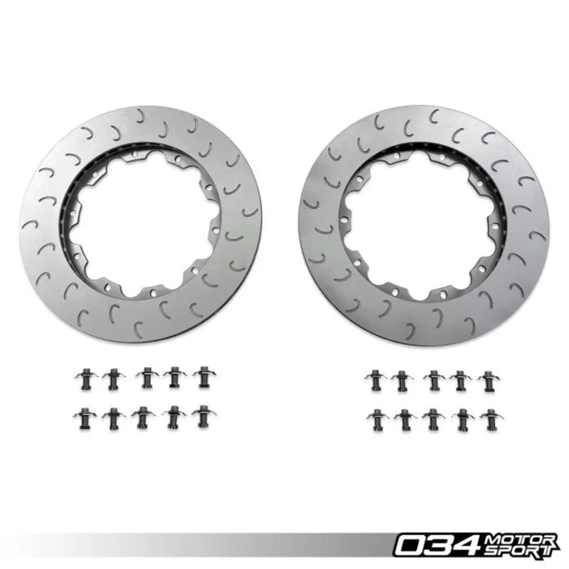 034Motorsport Replacement Rear Rotor Ring Set – Audi S4, S5 (B9+)