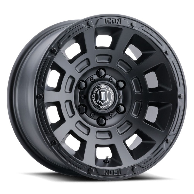 ICON Alloys Thrust 17″ 5×127 Satin Black