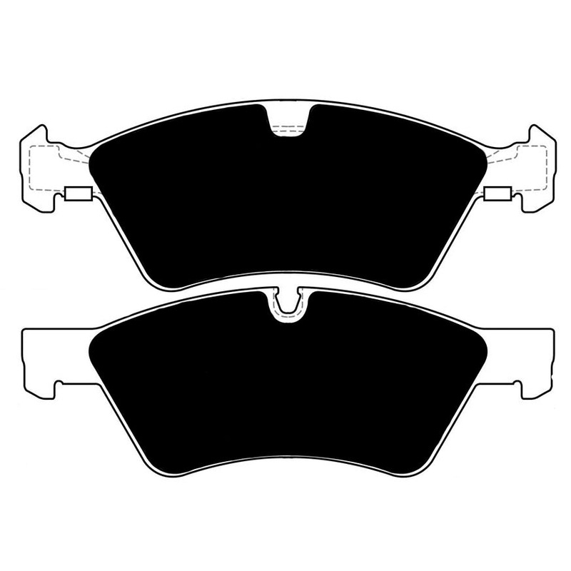 Porterfield Brake Pads for 2007 MERCEDES-BENZ ML350