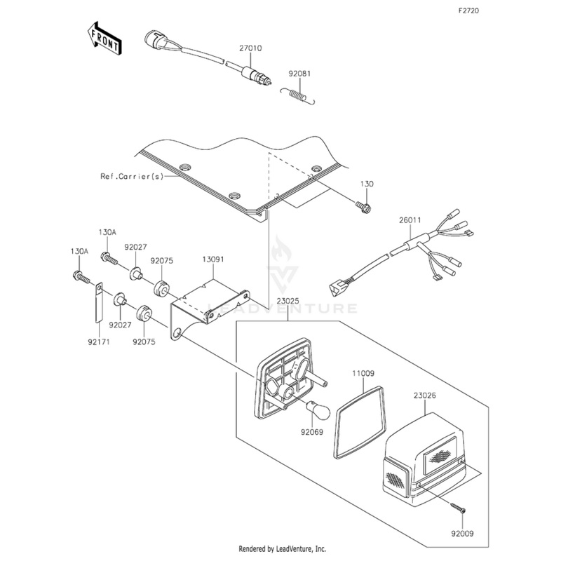 Switch,Brake Lamp by Kawasaki