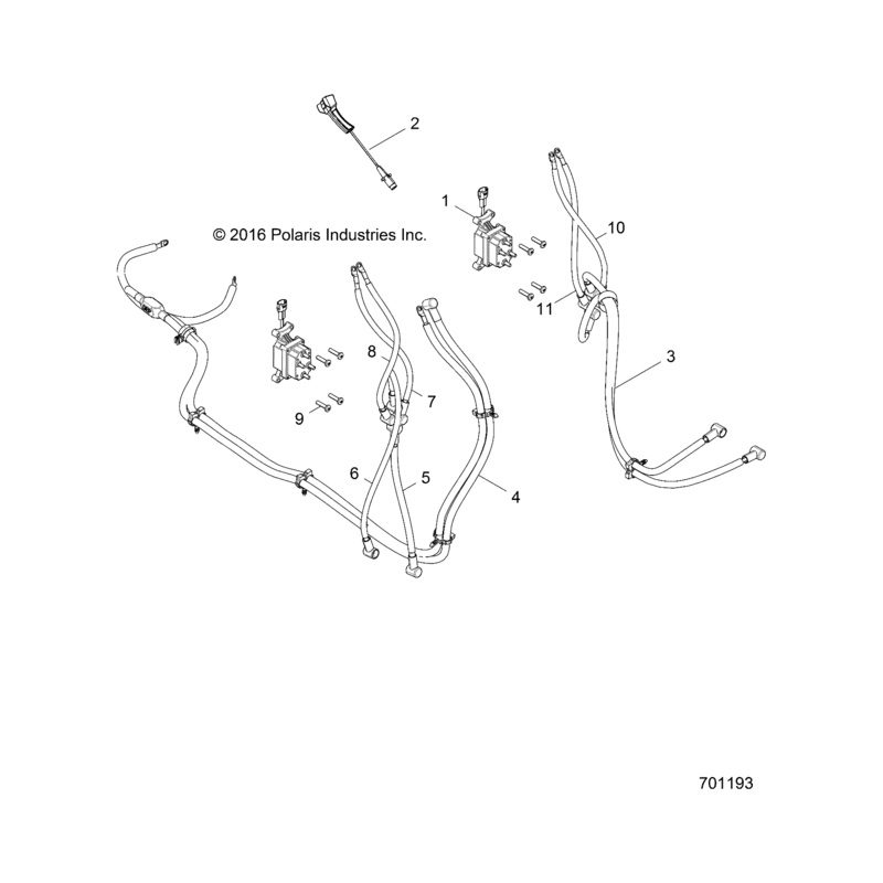 Winch Power Cable, Champagne Me by Polaris