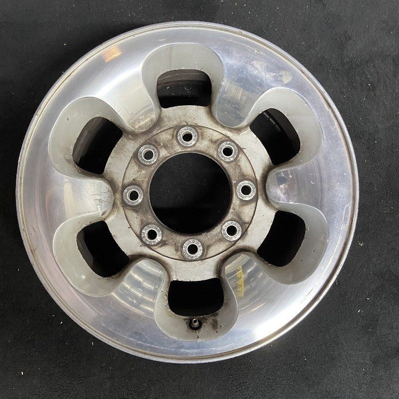 16″ FORD F250SD PICKUP 99-00 16×7 SRW aluminum 6 D shaped holes Original OEM Wheel Rim