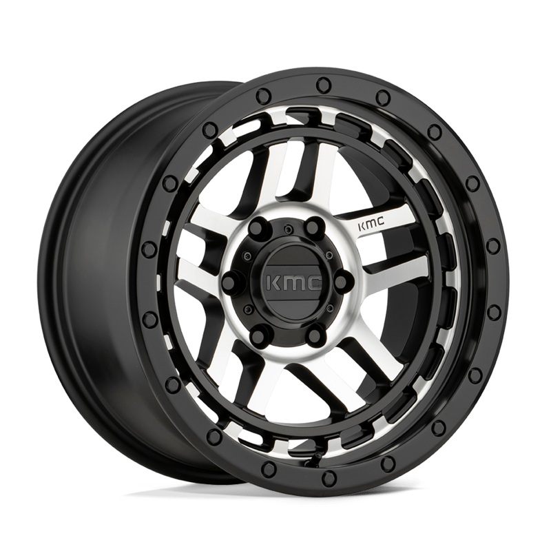 KMC Wheels KM540 Recon 18″ 5×127 Satin Black Machined