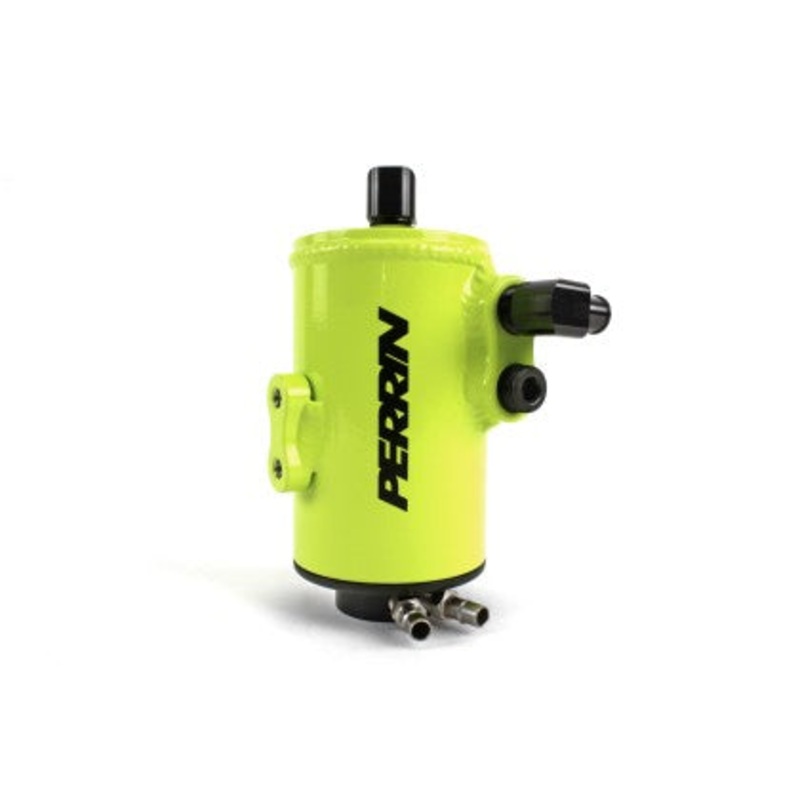 Perrin 15-19 Subaru WRX Air Oil Separator – Neon Yellow
