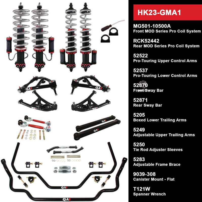 QA1 HK23-GMA1 Level 3 Full Vehicle Handling Kit 64-67 GM A-Body W/ Shocks