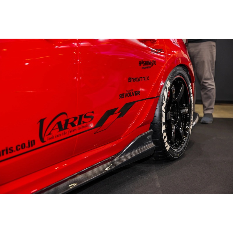 Varis ARISING-1 EVO Rear Fender Trim Set, FRP 2023+ Honda Civic Type R FL5