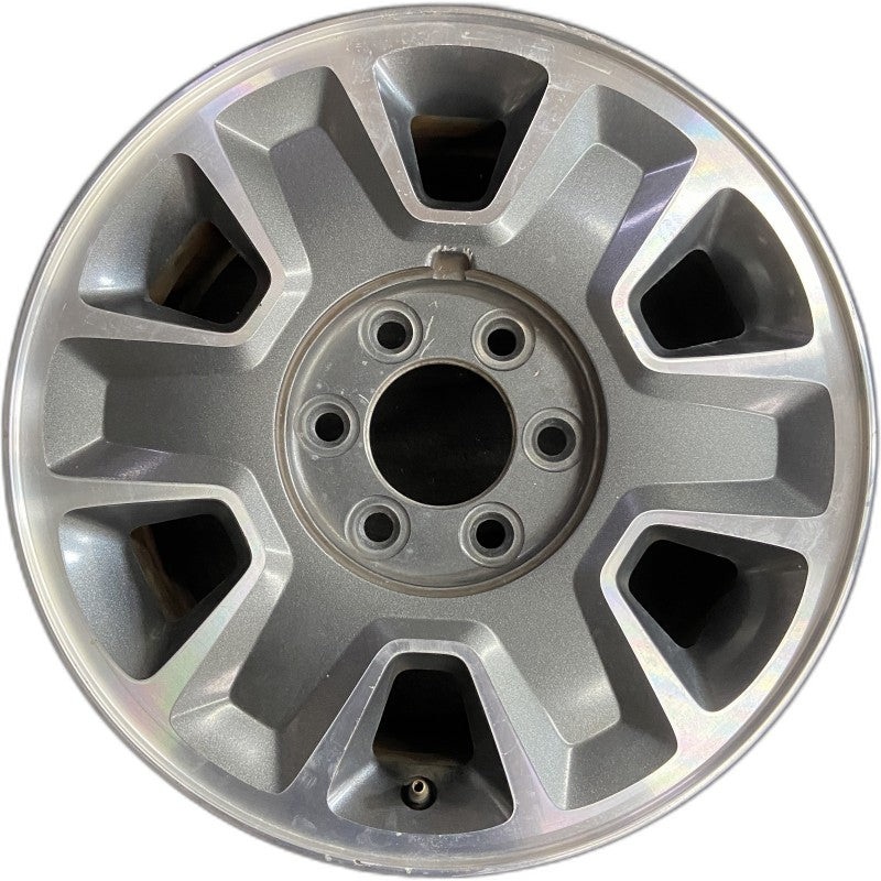 17″ FORD F150 PICKUP 09-12 17×7.5 aluminum 6 spoke indented spokes charcoal spokes Original OEM Wheel Rim