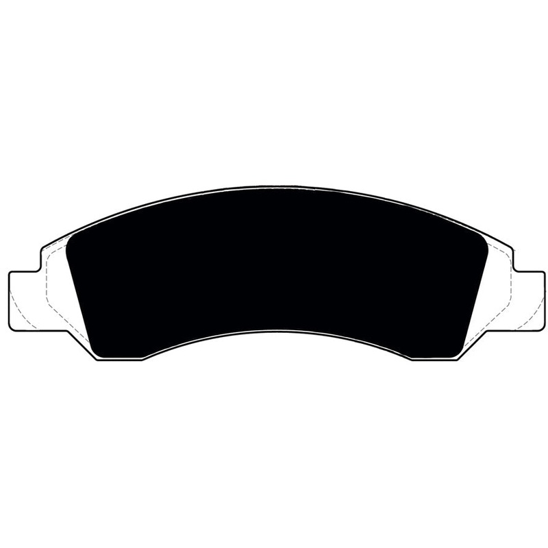 Porterfield Brake Pads for 2009 GMC YUKON 2WD Denali