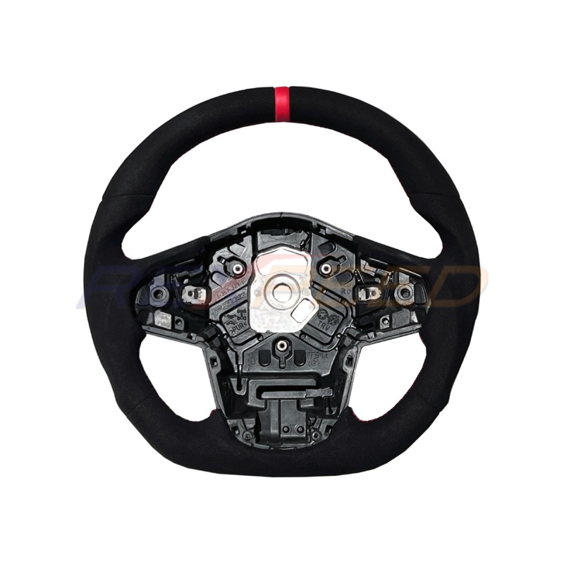 Rexpeed 2020+ Supra GR Black Suede Steering Wheel | TS71
