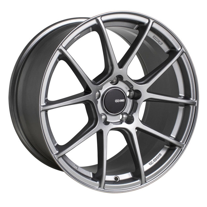 Enkei TS-V 18×8 5×100 45mm Offset 72.6mm Bore Storm Grey Wheel