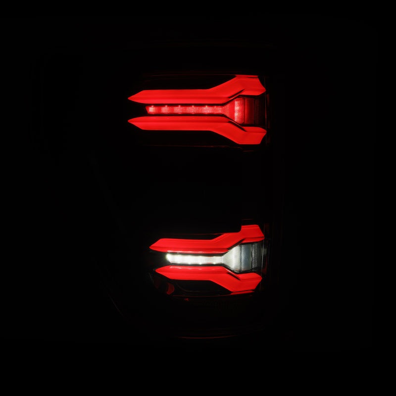 AlphaRex 21-23 Ford F-150 LUXX LED Taillights – Alpha-Black w/ BLIS