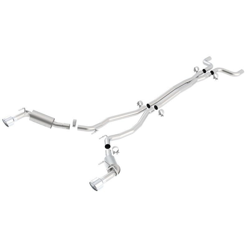 Borla 2010-13 Camaro 6.2L V8 S Type Catback Exhaust (does not work w/ factory ground affects package –