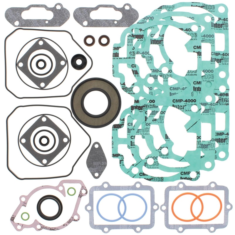 Vertex 711303 Pistons 2016 Expedition 600 2-Stroke E-TEC Complete Gasket Kit w/ Seals