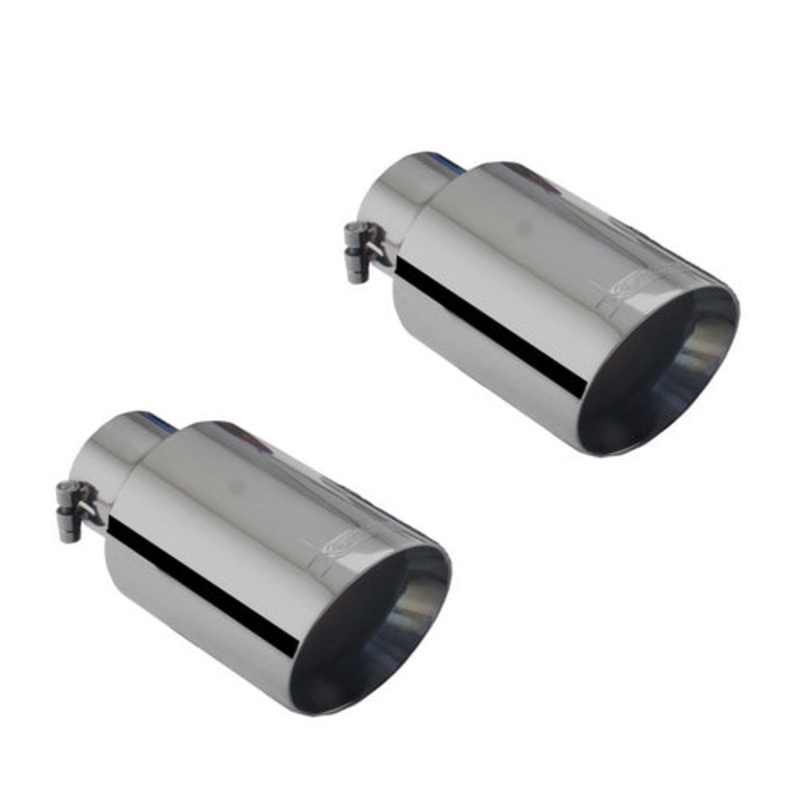 XForce Dual Black Exhaust Tips For Xforce Exhaust – VW MK6 Golf R
