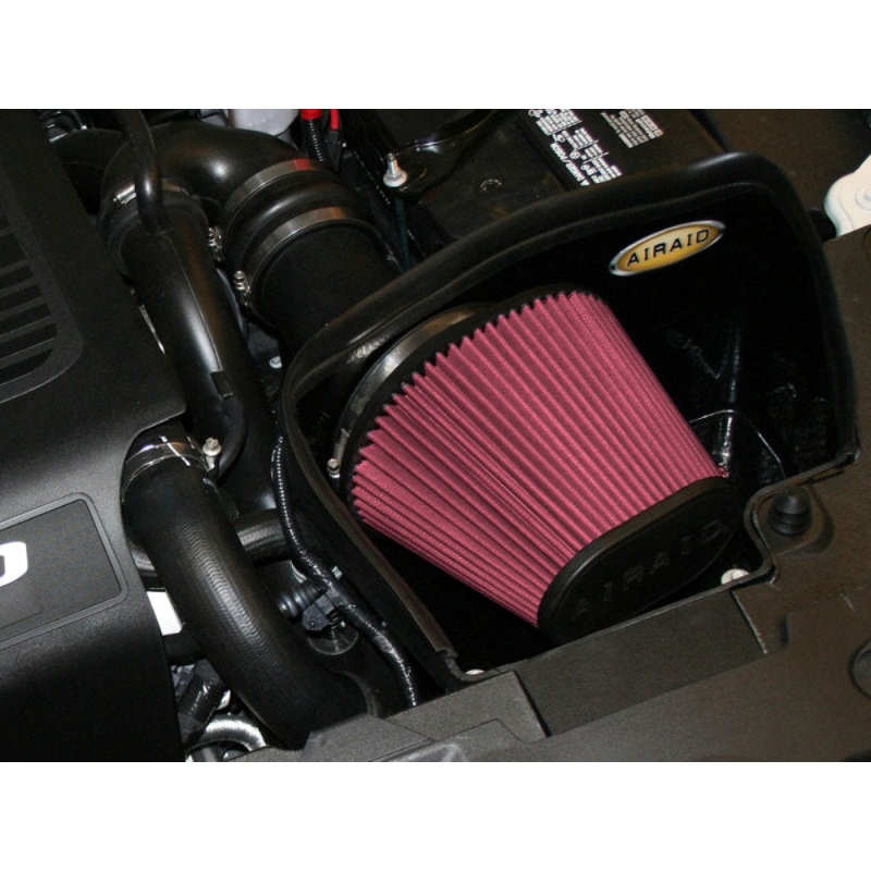 Airaid 10-13 Ford Taurus SHO/Flex 3.5L Turbo MXP Intake System w/ Tube (Oiled / Red Media)