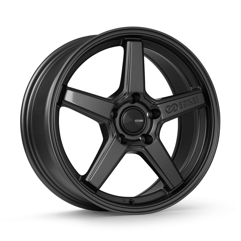 ENKEI Quasar Wheel – 18×8.0 +45 | 5×112 | Gloss Gunmetal