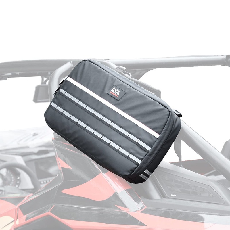 UTV ATV Drive Belt Storage Bag with Tool Roll for Can-Am, Polaris by Kemimoto
