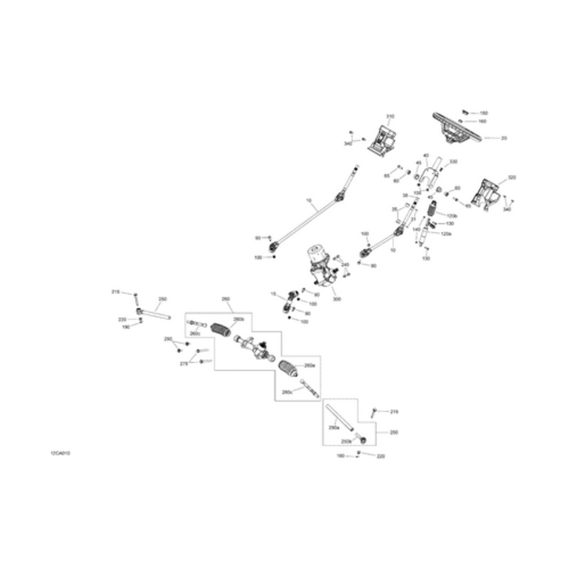 Tie Rod Assy by Can-Am