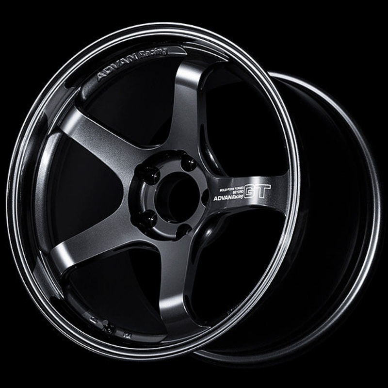 Advan GT Beyond Wheel – 17×7.5 +48 | 5×114.3 | Racing Titanium Black