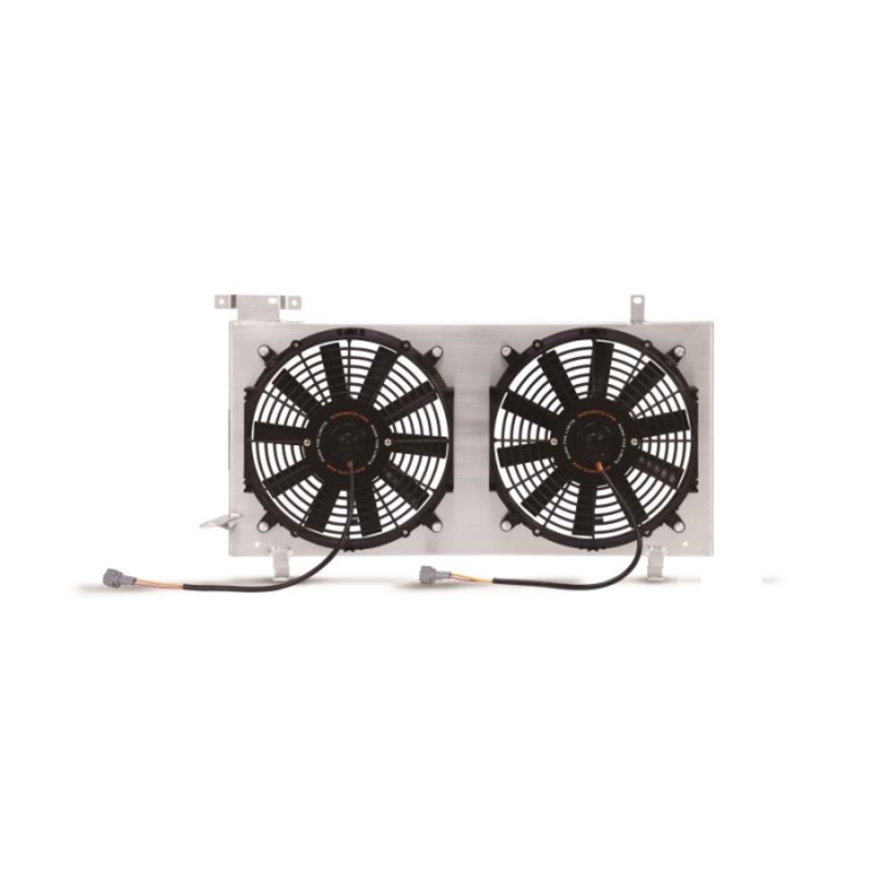 Mishimoto 08+ WRX/STI PNP Aluminum Fan Shroud Black | MMFS-STI-08PBK