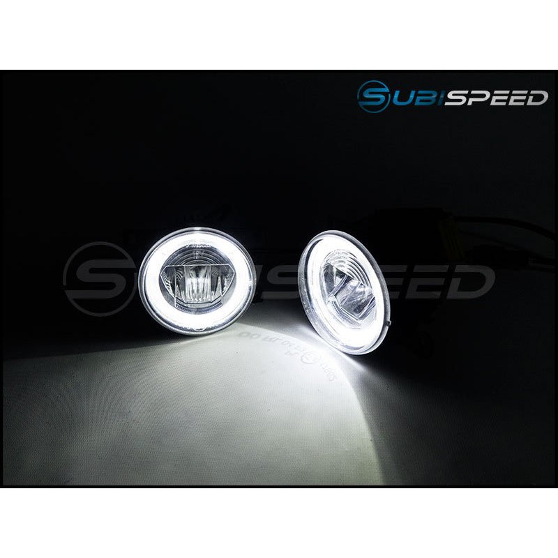 OLM LED / Halo DRL Fog Light Housings – 15+ WRX/STI / 14-18 Forester