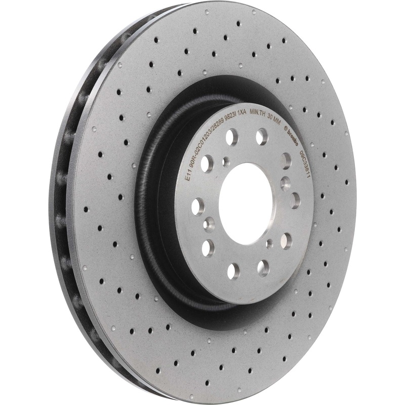 PRIME UV Coated Front Disc Brake Rotor – 09.C338.11