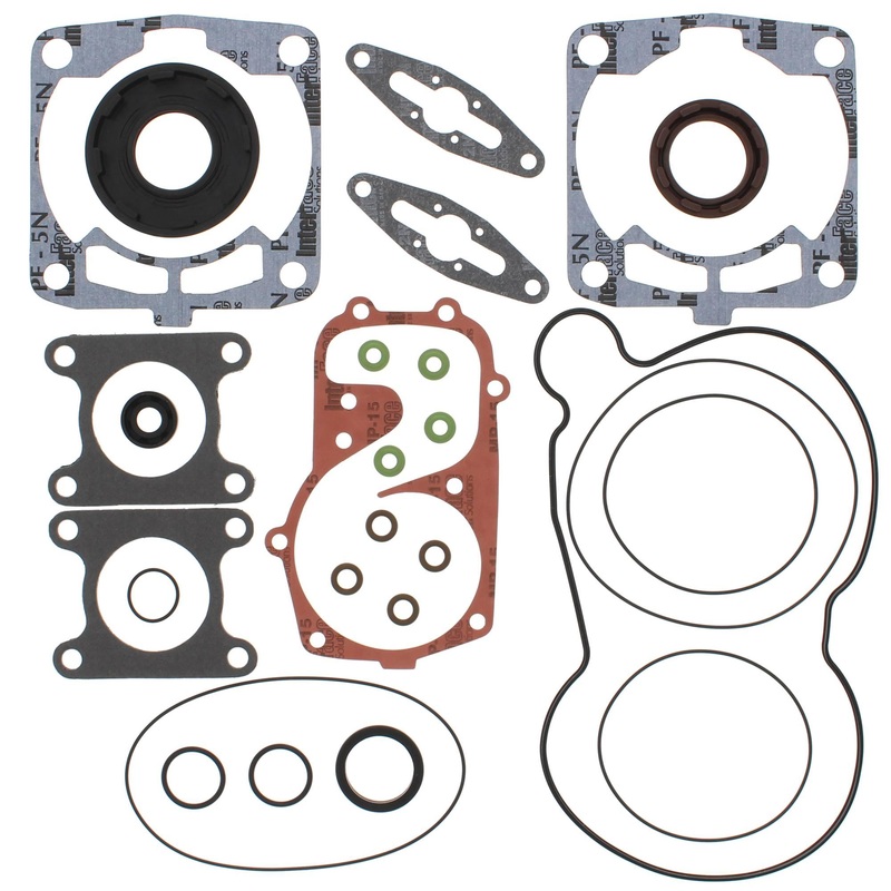 Vertex 711298 Gaskets 2007 Polaris 600 Cleanfire Switchback EFI Complete Gasket Kit w/ Oil Seals
