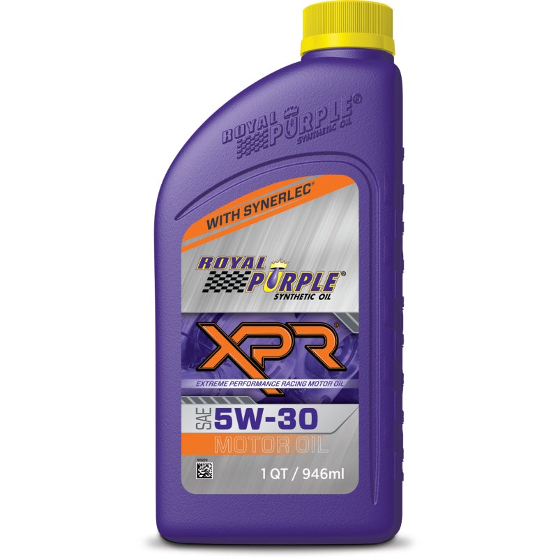 XPR Synthetic 5W-30 Racing Oil – 1 Quart (Case of 6) by Royal Purple