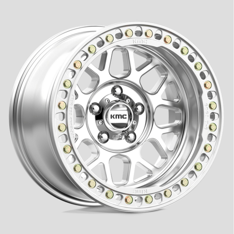 17×8.5 KMC KM235 Grenade Crawl Beadlock Machined