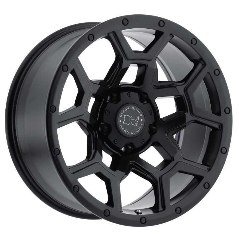 20×9.5 Black Rhino Overland Matte Black