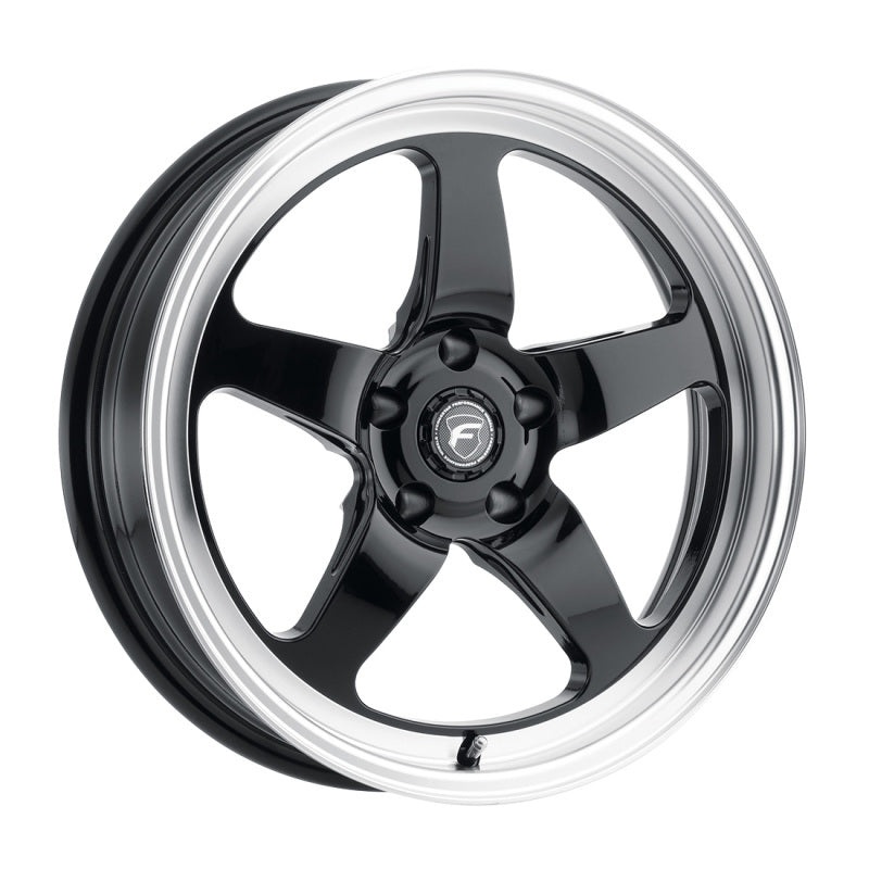 Forgestar D5 Drag 17×4.5 / 5×120.65 BP / ET-26 / 1.8in BS Gloss Black Wheel