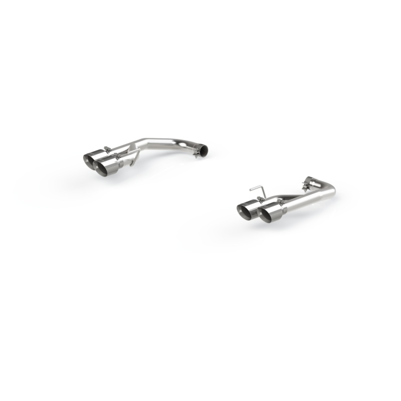 MBRP 2.5″ Race Quad Exit Axle-Back Exhaust| 2018 – 2023 Ford Mustang GT (S7211)