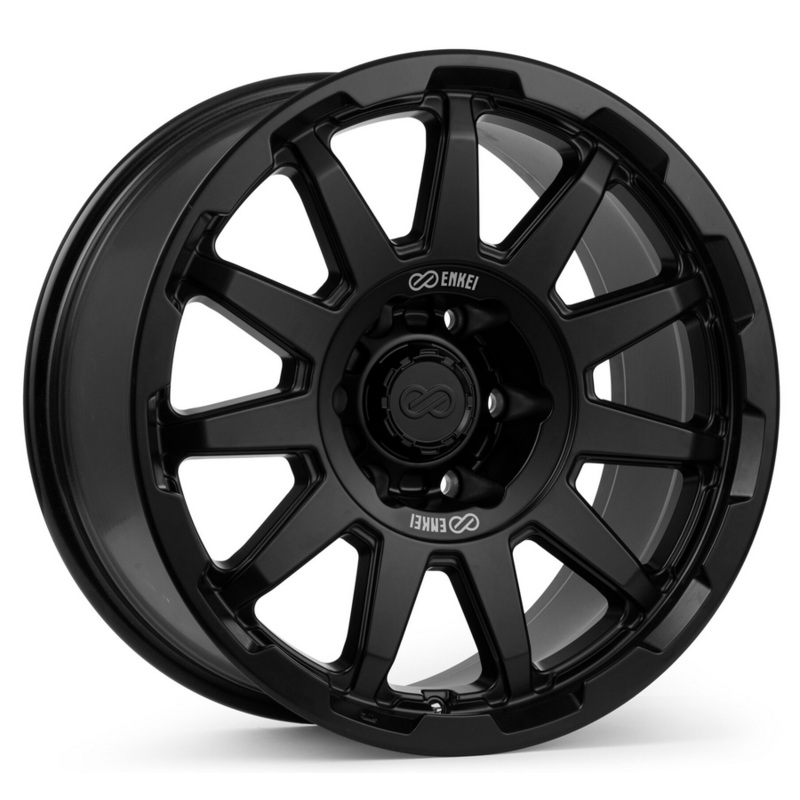 18×9.0 Enkei Trail-Cross Matte Black