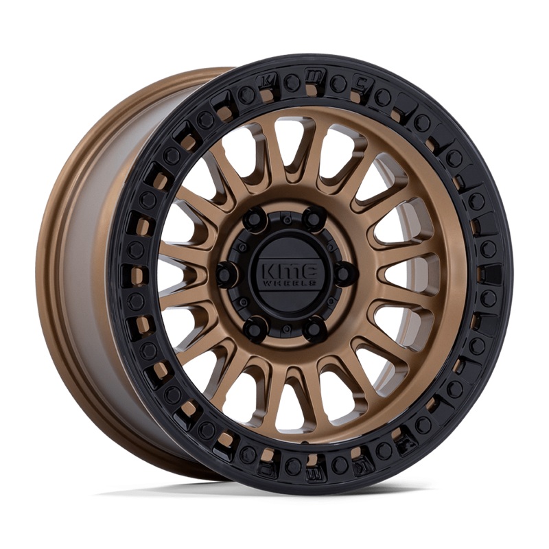 KMC Wheels KM552 IMS 20″ 6×120 Matte Bronze With Gloss Black Lip