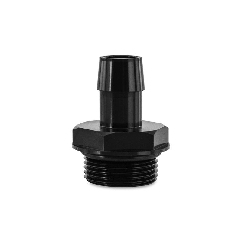 Mishimoto -16ORB to 3/4in. Hose Barb Aluminum Fitting – Black