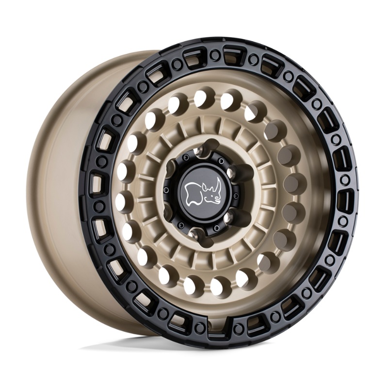 17×8.5 Black Rhino Sentinel Desert Sand w/ Black Ring
