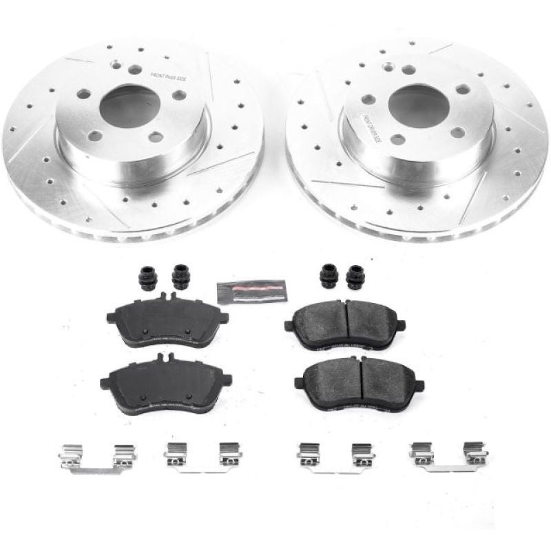 PowerStop Power Stop 2015 Mercedes-Benz C250 Front Z23 Evolution Sport Brake Kit