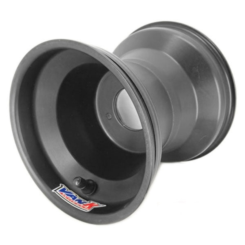 Van-K 6″ Black P-ZERO Diameter One Piece 8 1/2″ x 6″ American Pattern Wheel